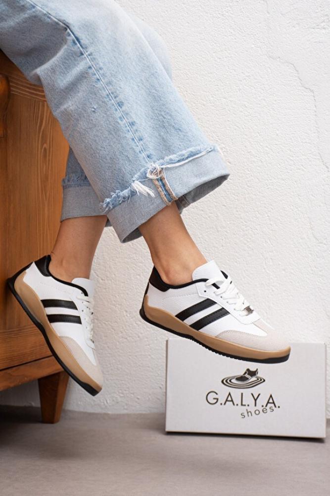 galya shoes حذاء رياضي أبيض للرجال والنساء