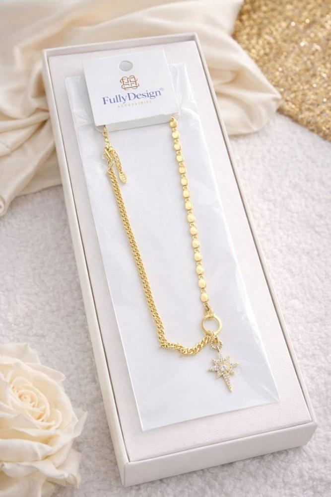 Accessories قلادة هاي أورورا سباركلي ستار