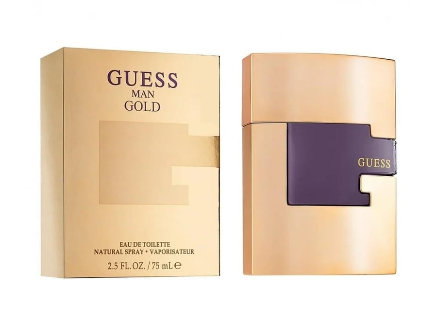 عطر جيس قولد للرجال (Guess Gold Man) - أو دو تواليت - 75 مل