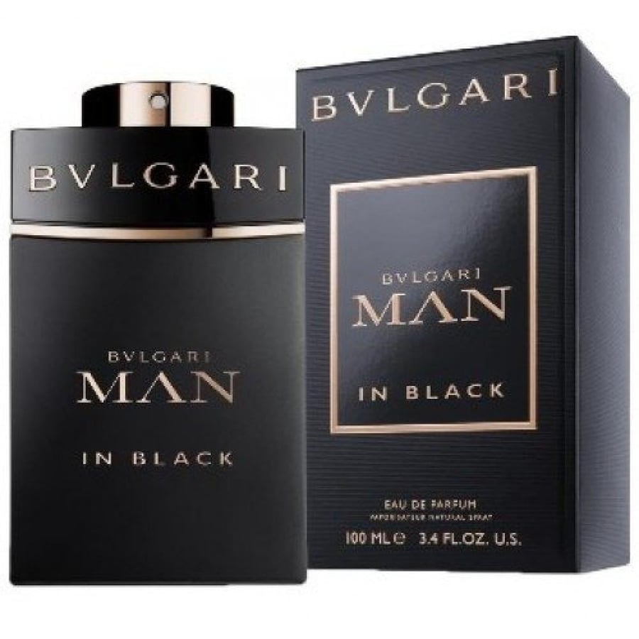عطر بولغاري مان إن بلاك أو دو بارفيوم للرجال - 100 مل
