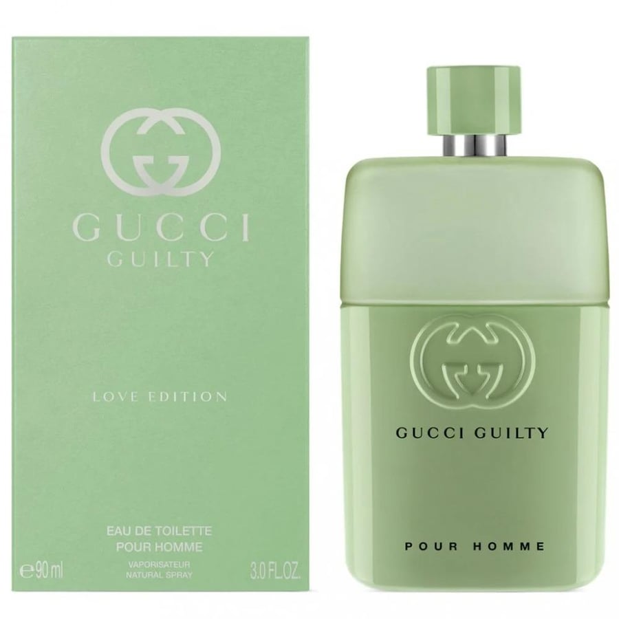 عطر قوتشي غليتي لوف اديشن بور هوم - او دو تواليت للرجال - 90 مل