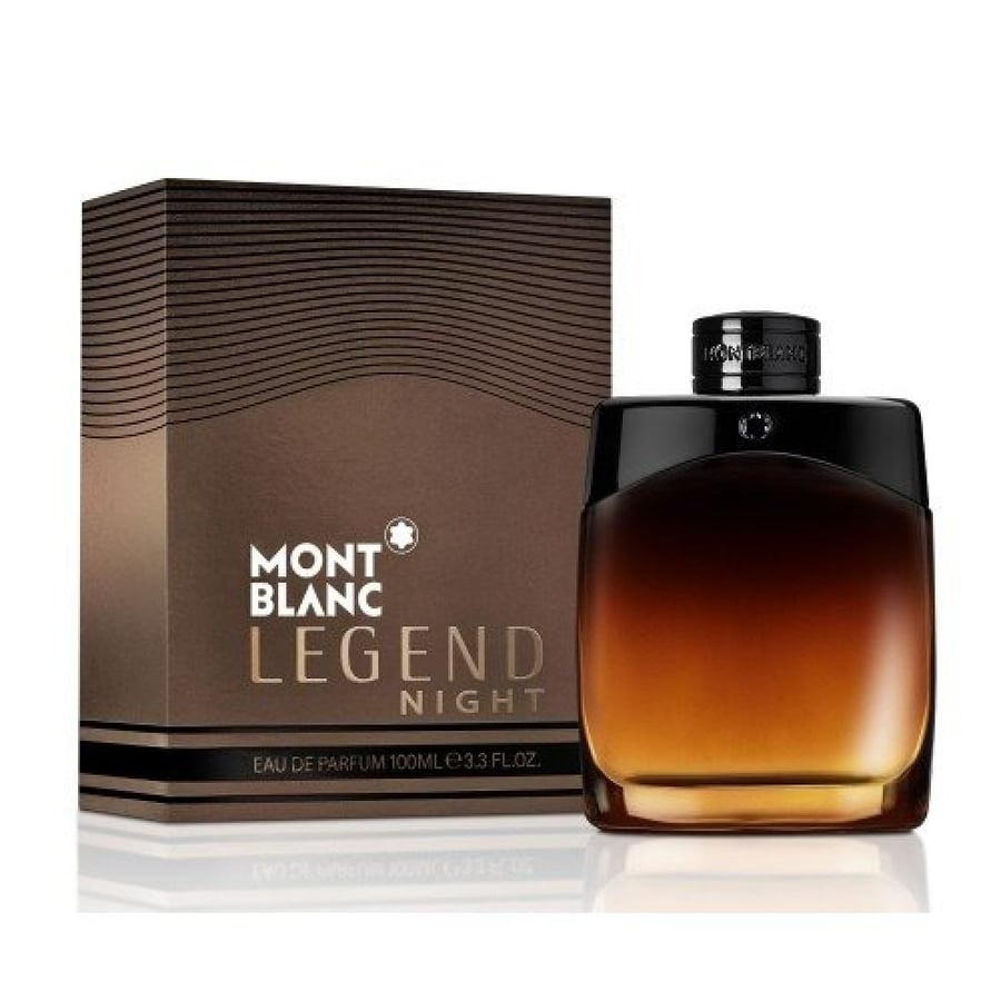 عطر مونت بلانك ليجند نايت للرجال - أو دو بارفيوم - 100 مل