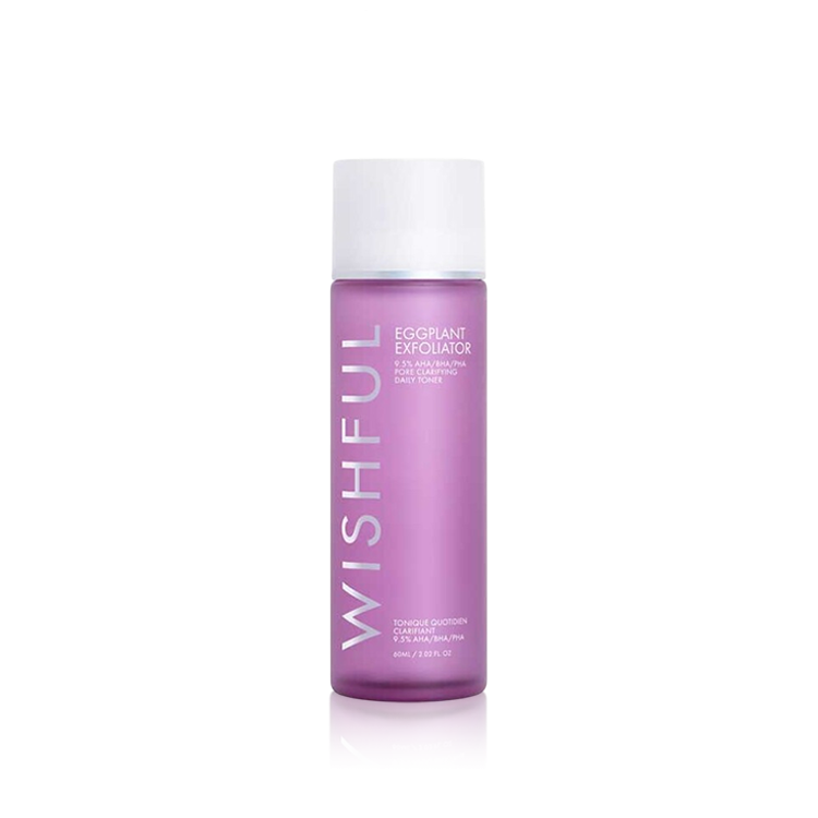 Huda Beauty Wishful Eggplant Exfoliator Toner - 60 ml