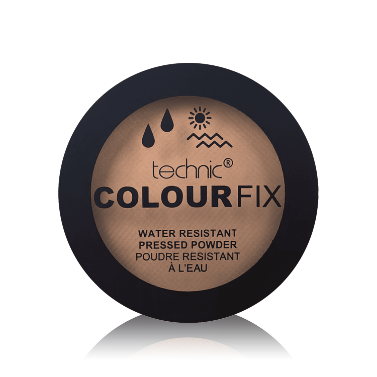 Technic Colour Fix Water Resistant Pressed Powder - Hazelnut