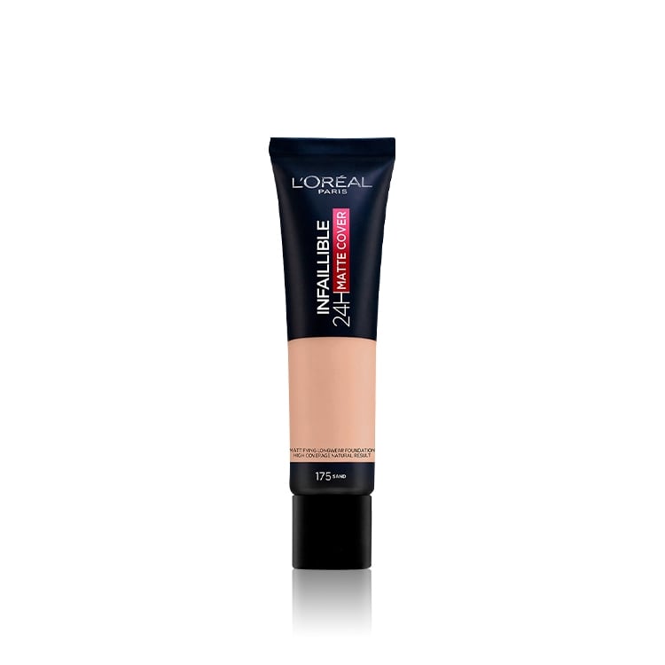 L'Oreal Paris Infallible 24 Hour Matte Cover Foundation SPF 18 - 175 Sand