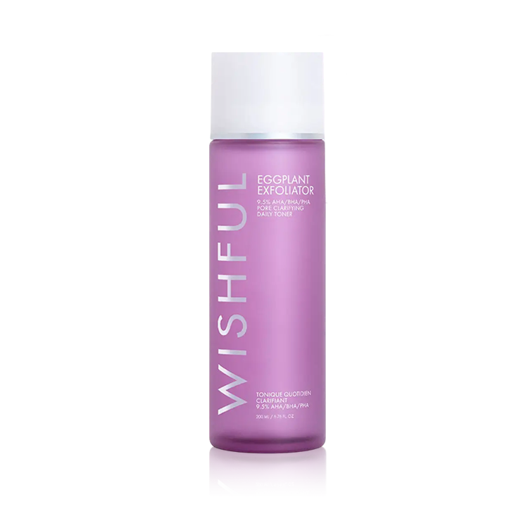 Huda Beauty Wishful Eggplant Exfoliator Toner - 200 ml