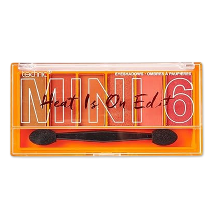 Technic Mini 6 Eyeshadow Palette - Heat Is On
