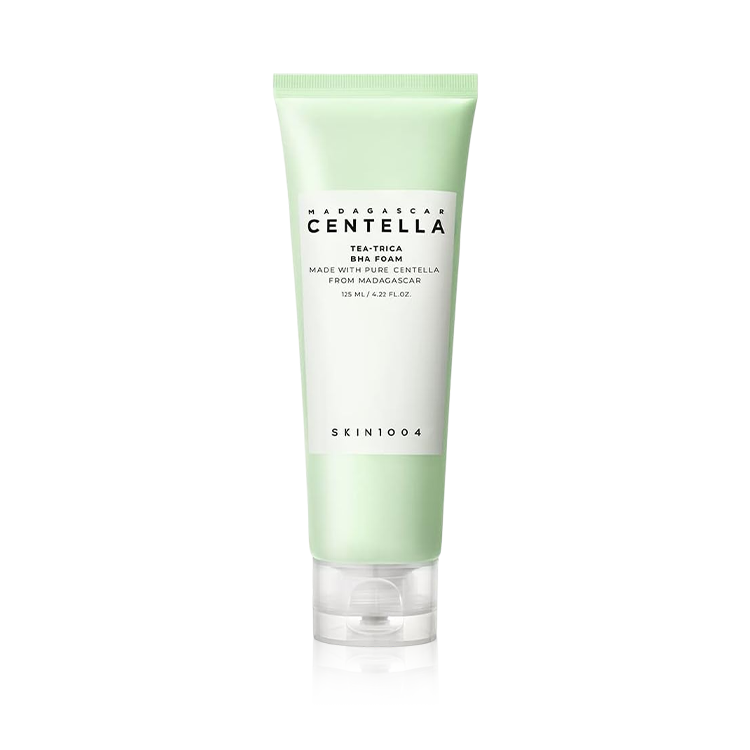 Skin 1004 Madagascar Centella Tea-Trica BHA Cleansing Foam - 125 ml