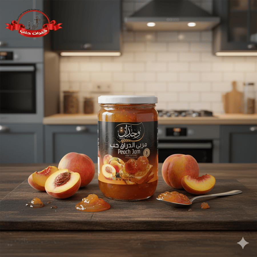 Peach jam Love Wajdan - 800g
