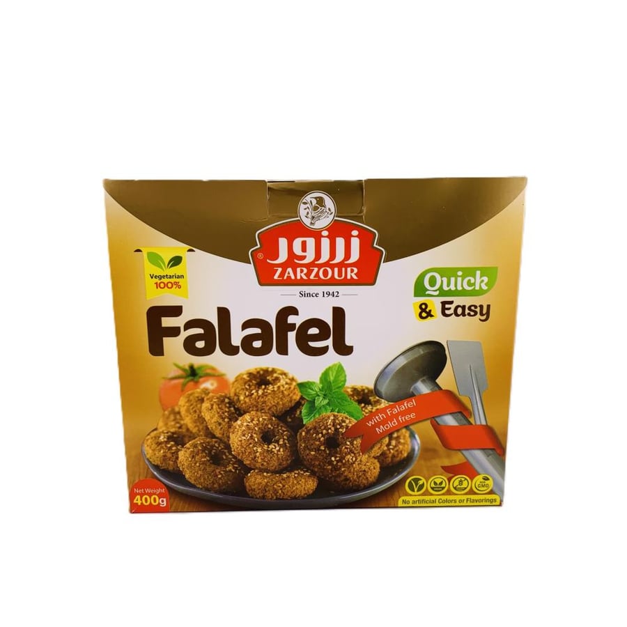 خلطة فلافل زرزور - 400 غرام مع  قالب