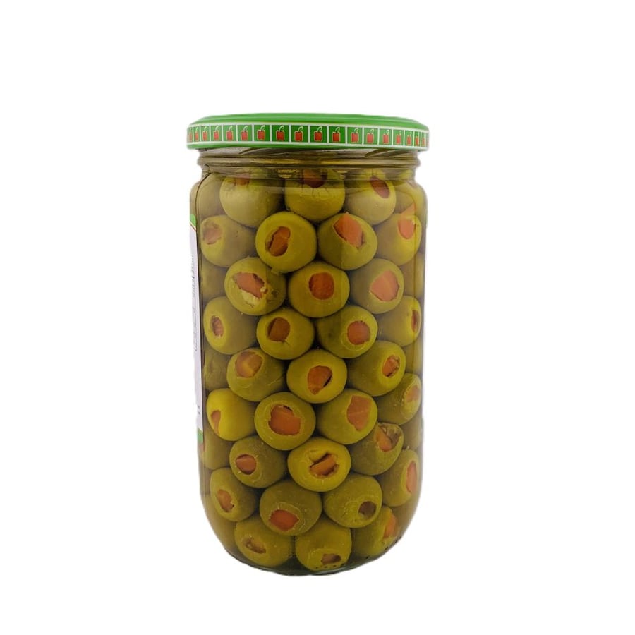 Green olives stuffed with carrots – Alhulam 700 grams