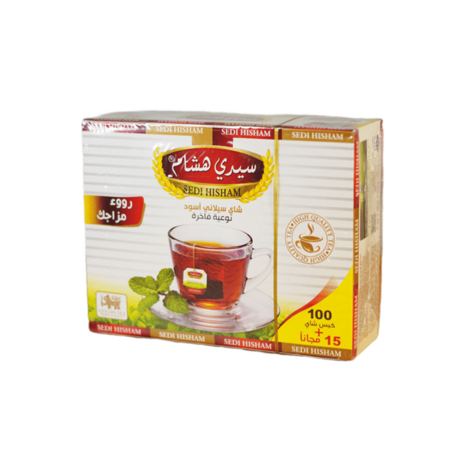 شاي سيدي هشام – (100+15) ظرف