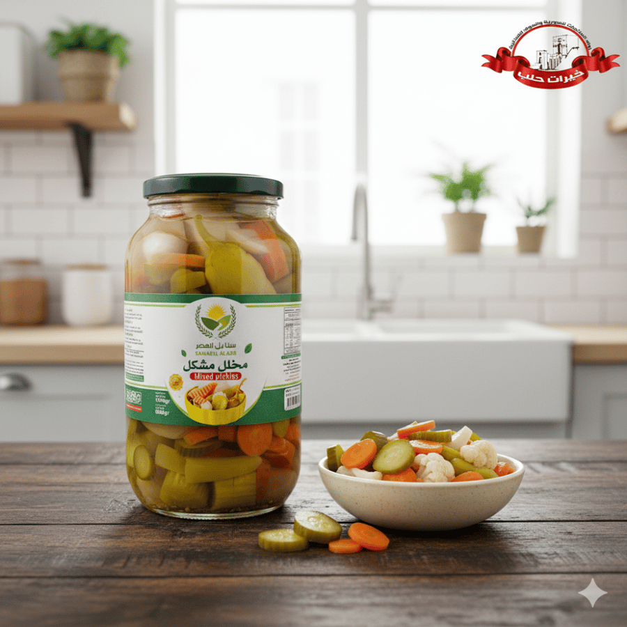 Mixed pickles from Sanabel Al-Asr - 800 grams