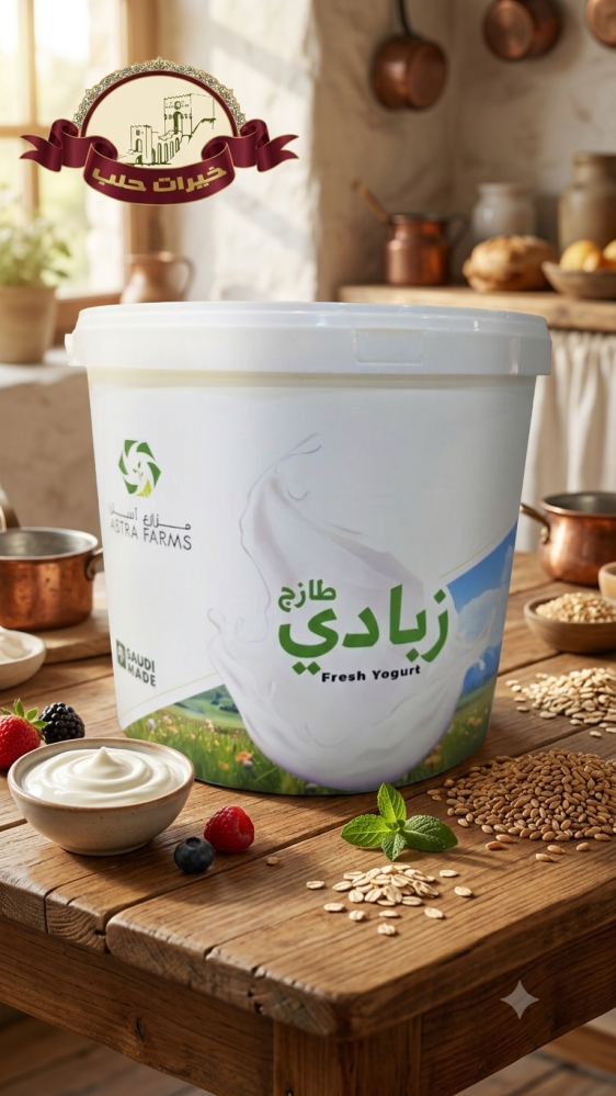 زبادي طازج استرا  – 5 كجم
