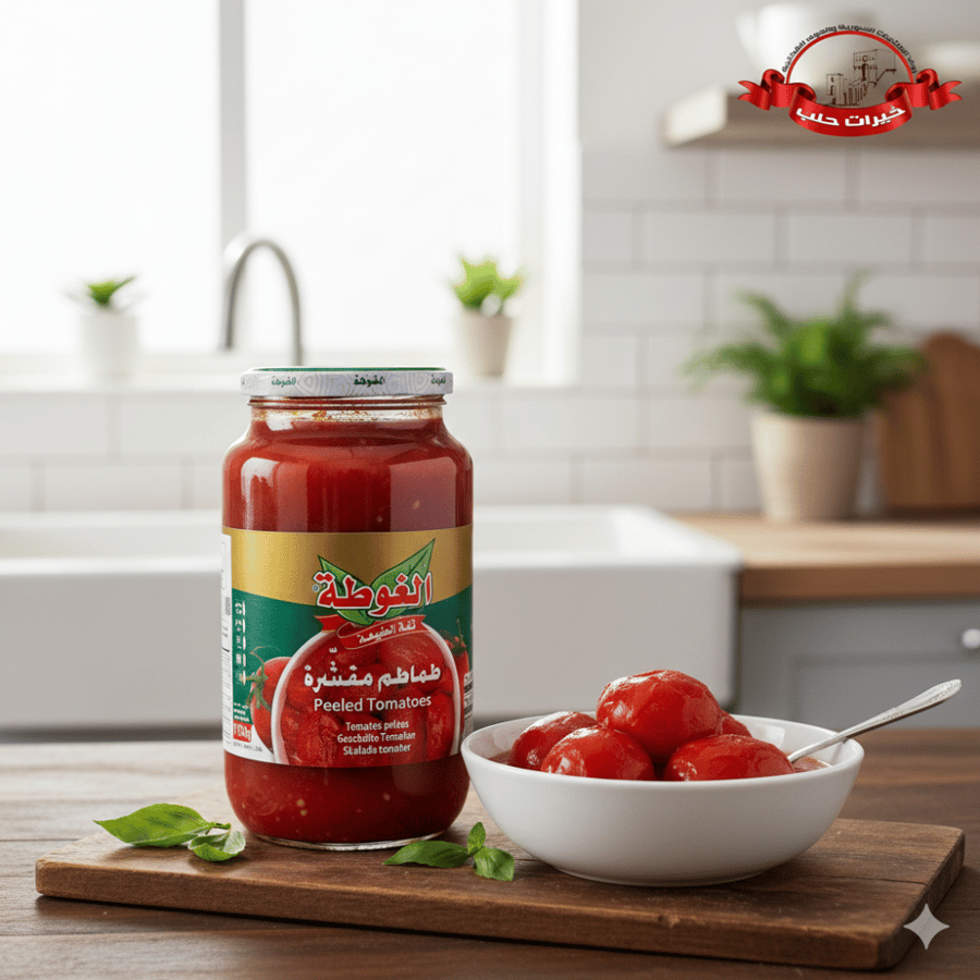 Pe peeled tomatoes Al-Ghouta - 1130 grams