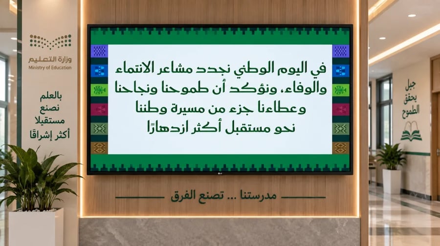 ملفان  بوربوينت الأول لتنمية قيمة الانتماء للوطن لدى الطلبة والثاني ملف لدور الاسرة في ذلك