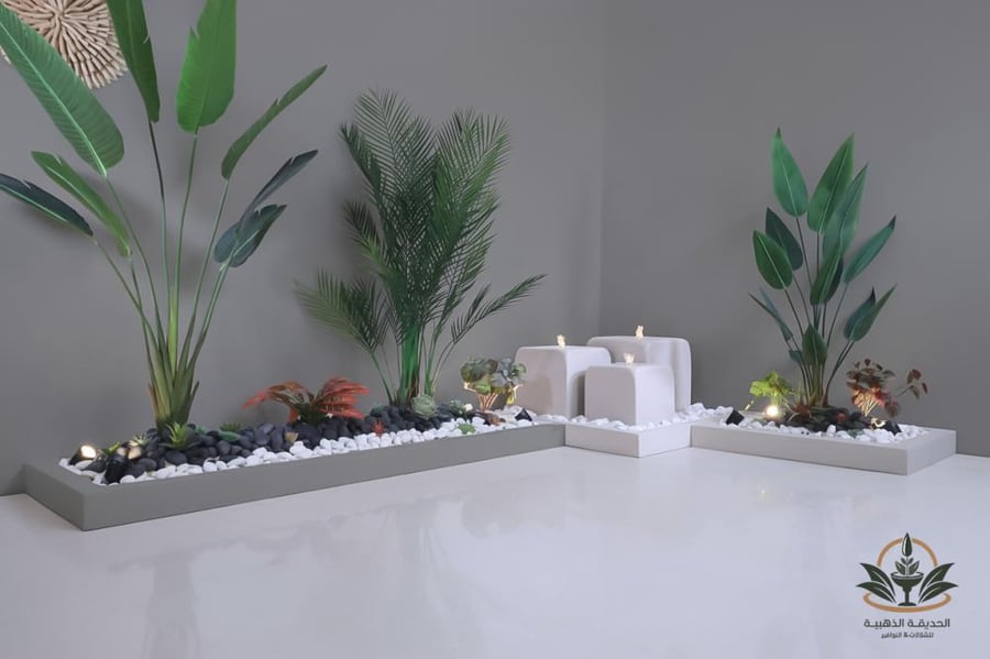 Modern corner, luxurious design for the home, indoor and outdoor