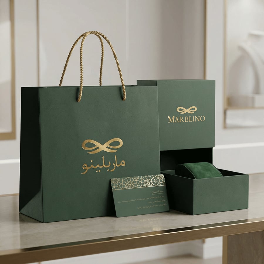 ساعة نسائي ماركة MARBLINO