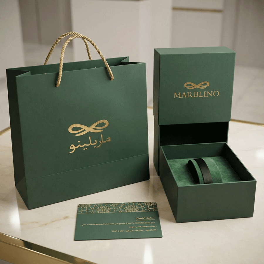ساعة نسائي ماركة MARBLINO