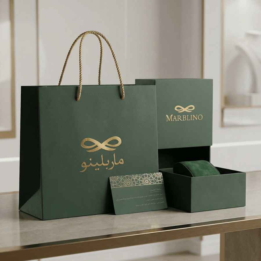 ساعة رجالي ماركة MARBLINO