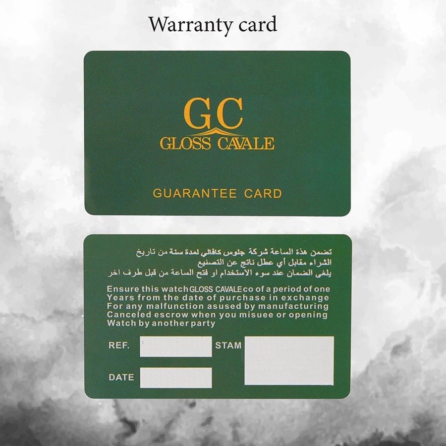 ساعة رجالية ماركة GC فضي