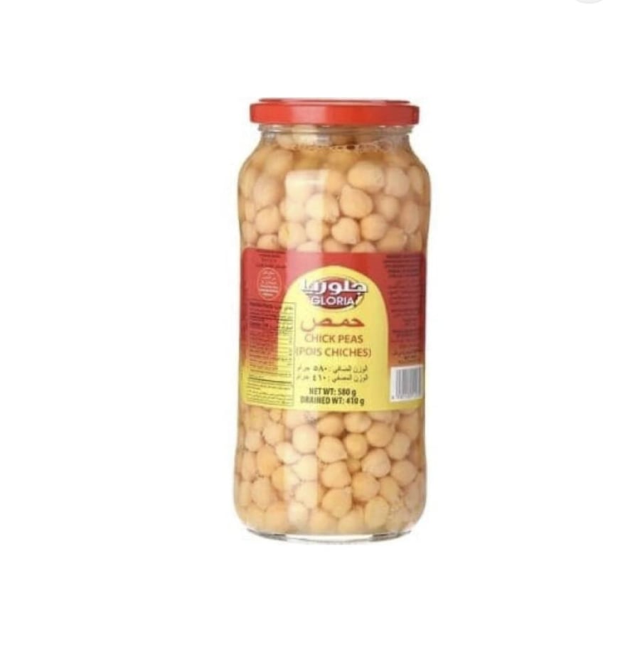حمص جلوريا 580جرام