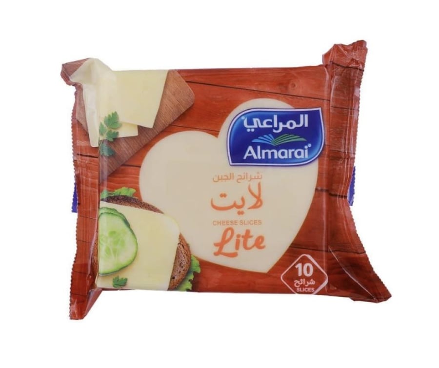 جبن المراعي  لايت شرائح  200 جرام