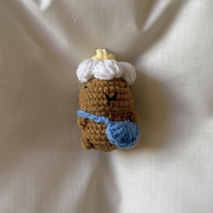 Capybara keychain 1