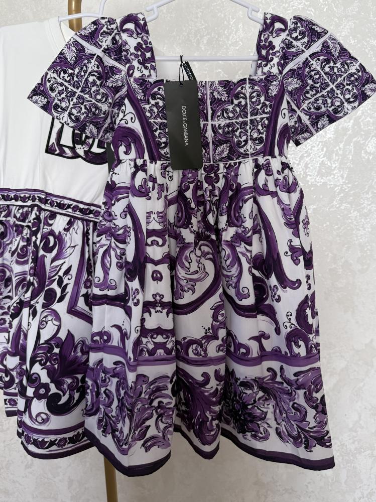فستان D&G بنفسجي
