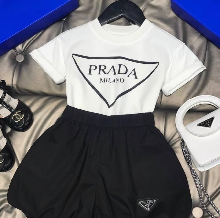 Prada girls' set two pieces