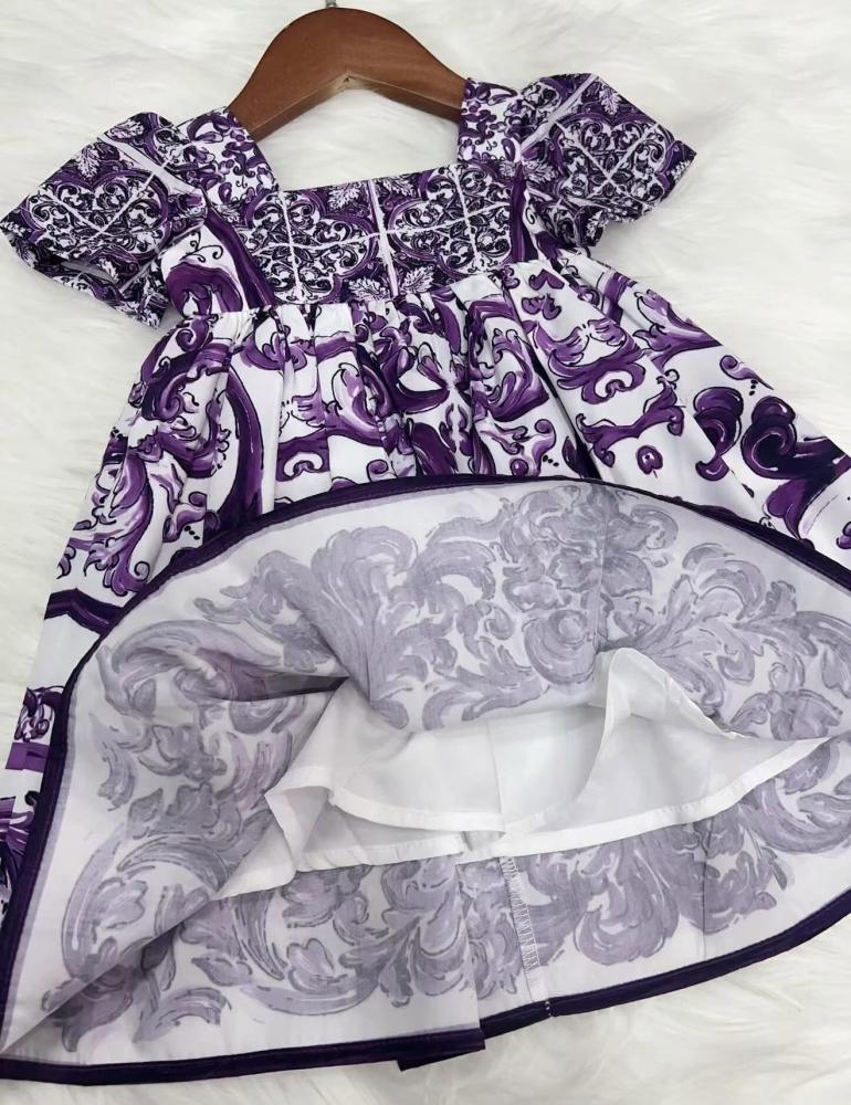 فستان D&G بنفسجي