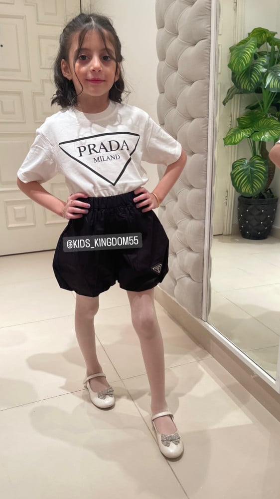 Prada girls' set two pieces