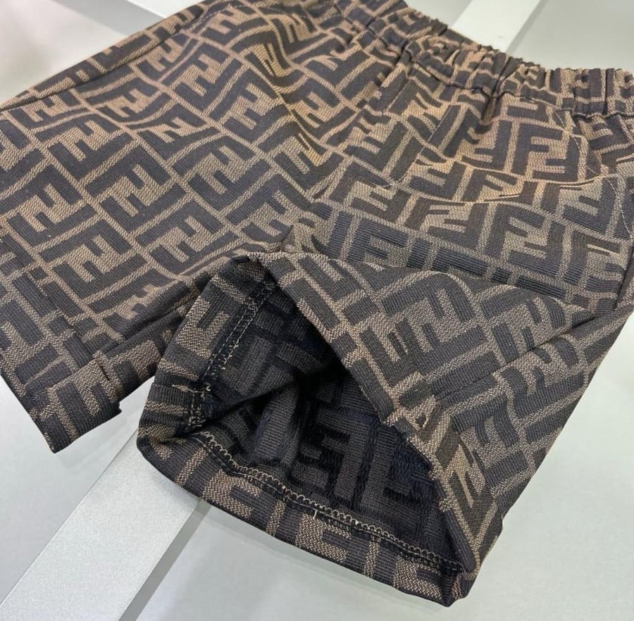 Fendi boys' formal suit, two pieces, jacket and shorts only