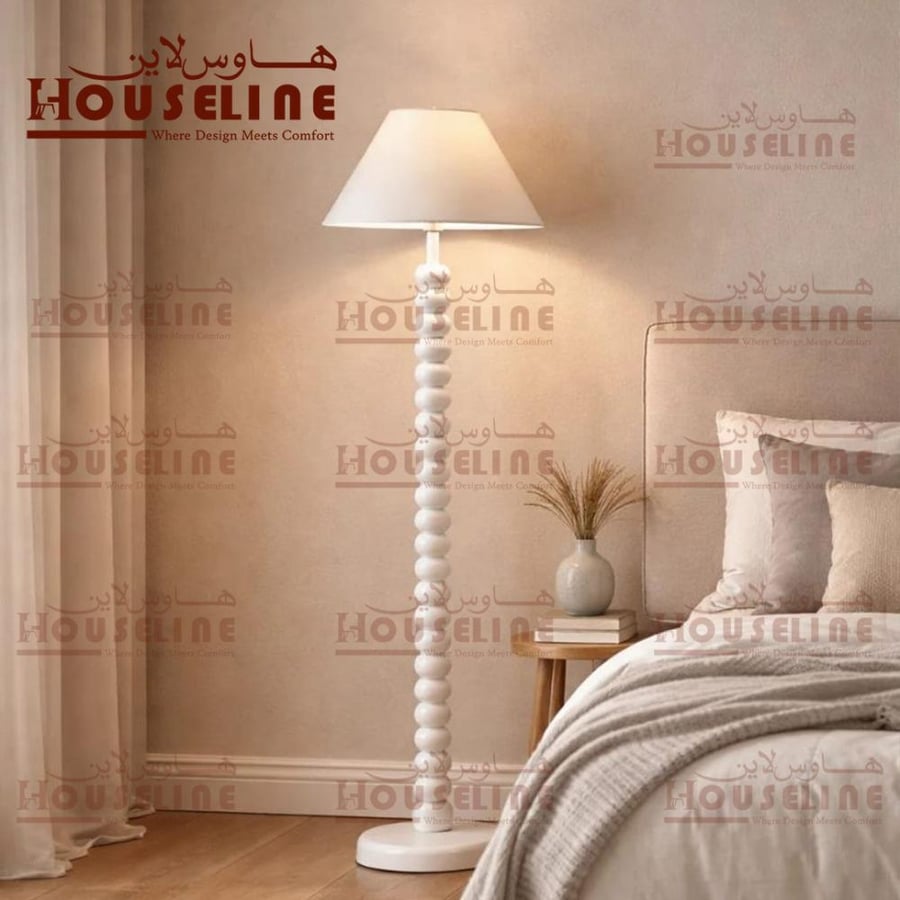 أباجورة أرضية بتصميم كرات ديكور – لمبة فاخرة لغرفة النوم