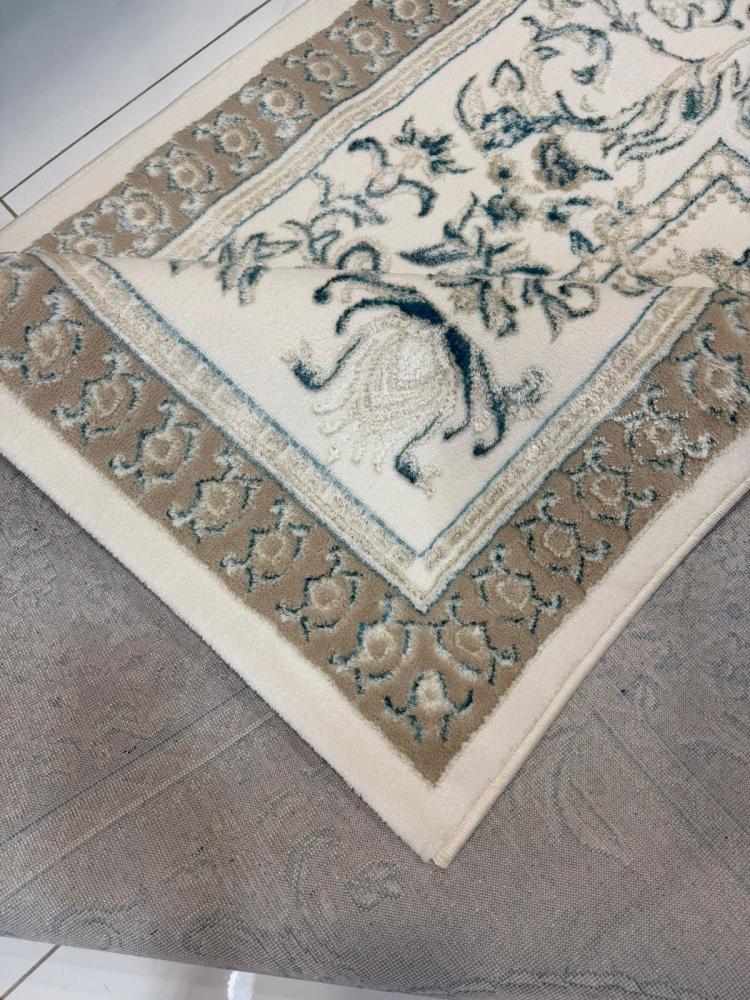 Luxury classic carpet with elegant botanical patterns