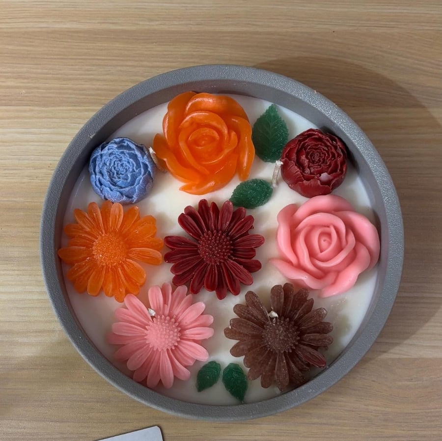 Rose Candle