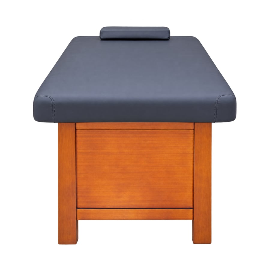 سرير مساج خشب لون اسود 8734A