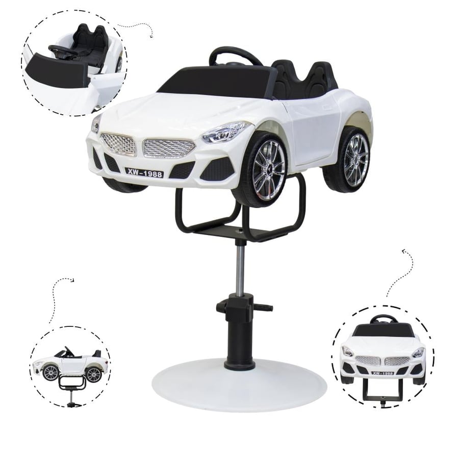 بيوتي ستار سيارة اطفال ابيض AW-108