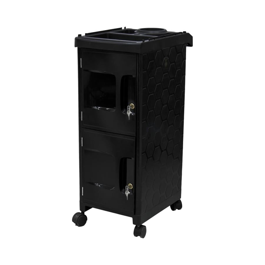 بلاك - عربية مشاغل (ترولي) مع قفل  MS-3203