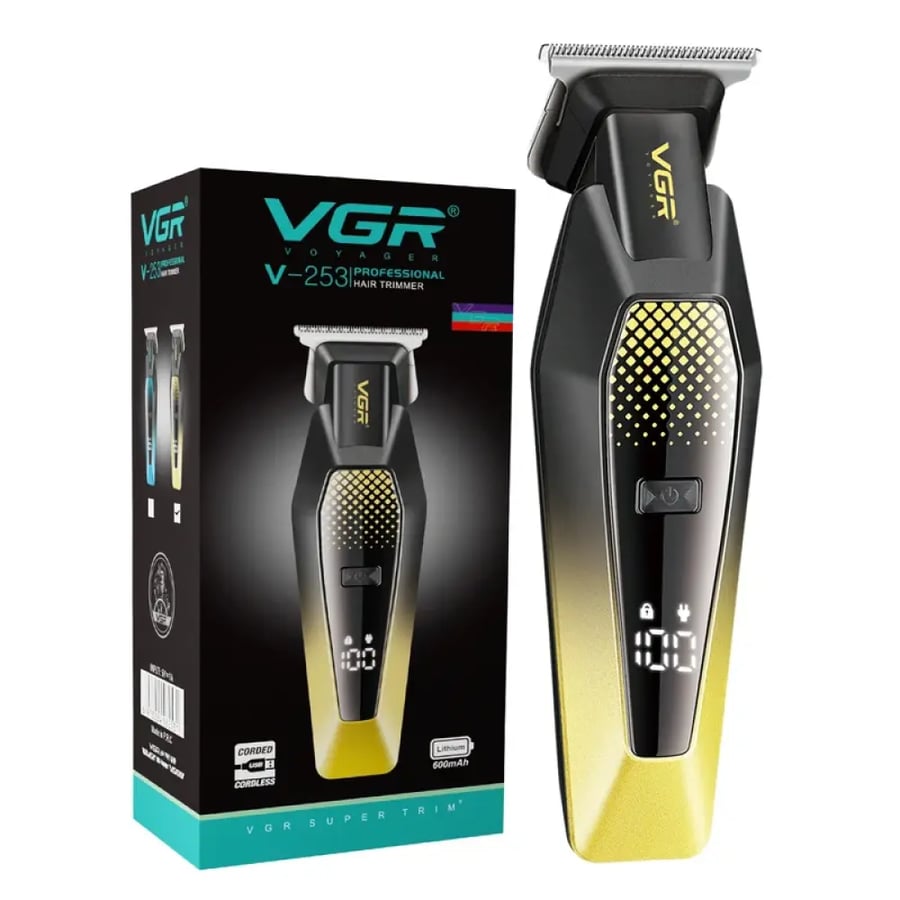 VGR في جي ار ماكينة حلاقة اخضر