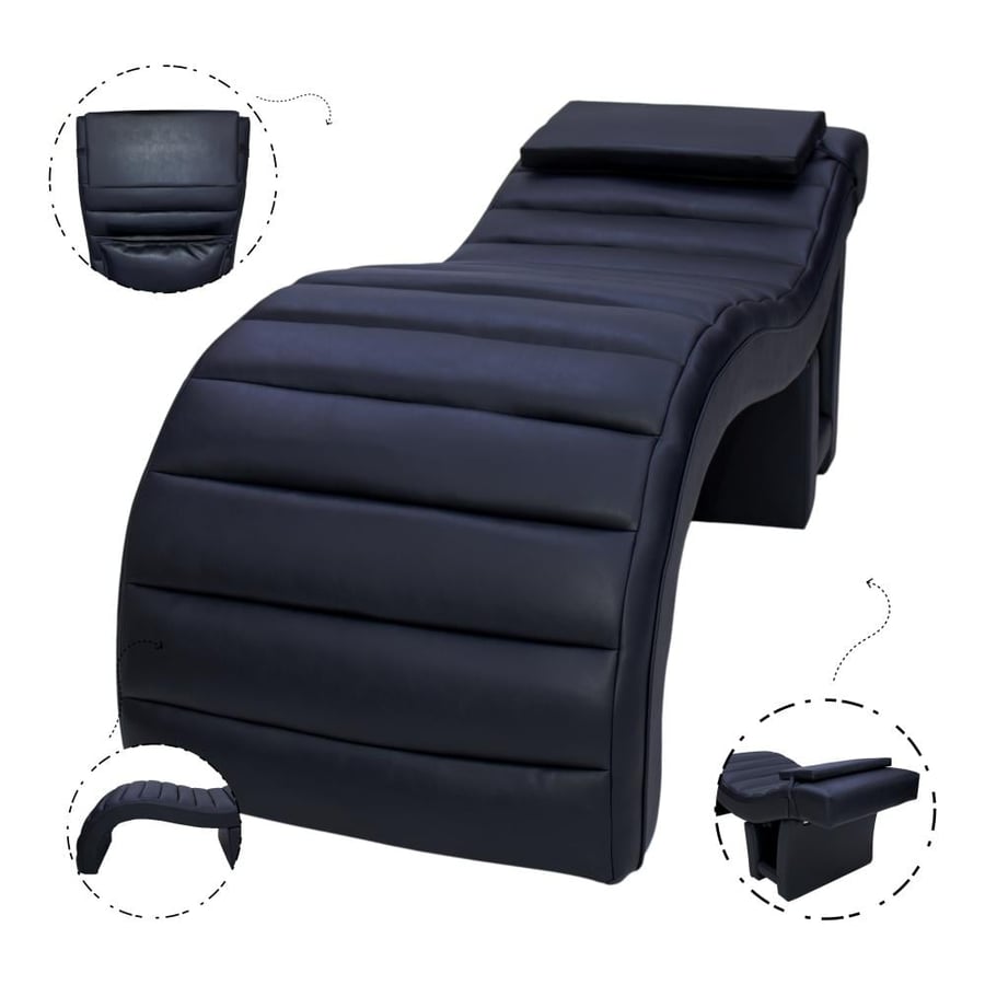 جلوبال ستار سرير مساج اسود AW-F694