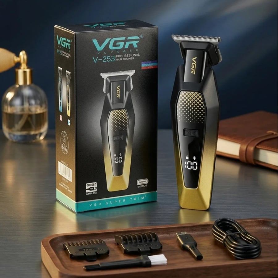 VGR في جي ار ماكينة حلاقة اخضر