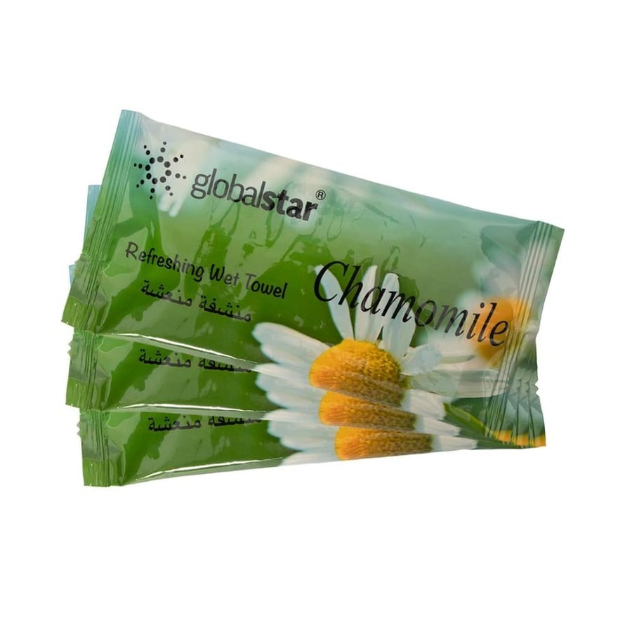 Global Star Chamomile Refreshing Wet Towel