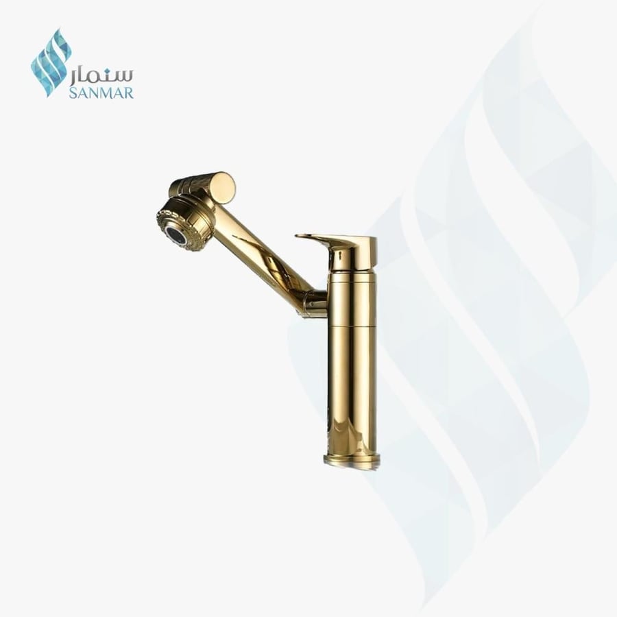 خلاط مغسلة متحرك كانا KA-62423 ذهبي أو كروم أو أسود