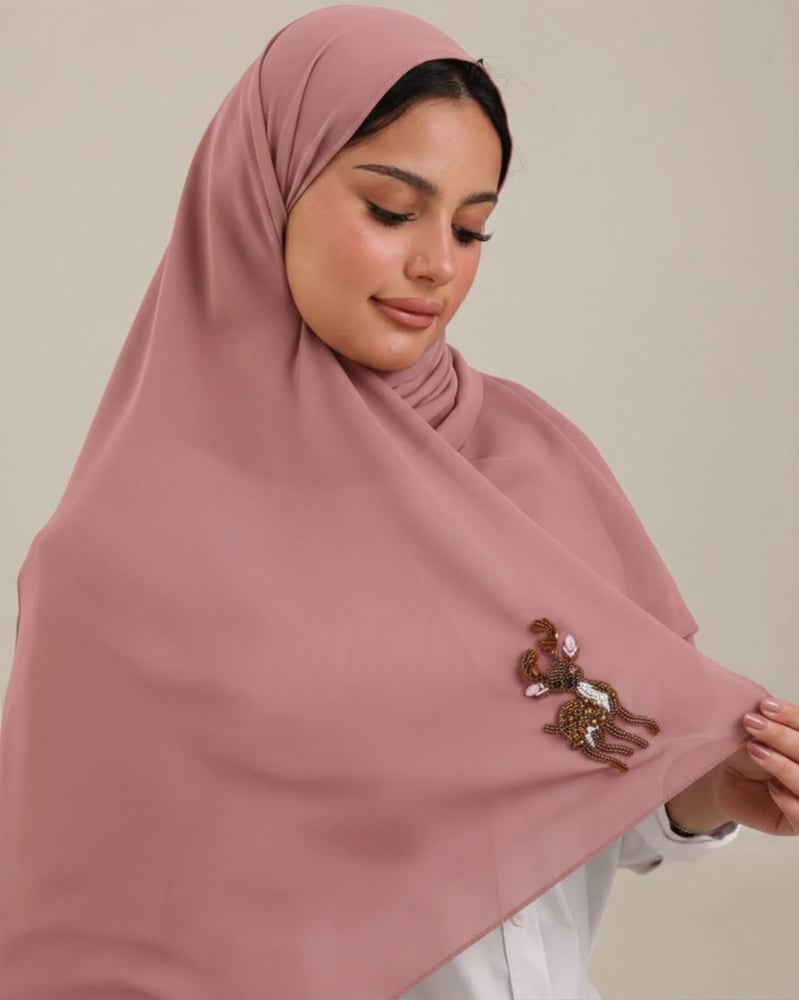 Pink Maha Hijab