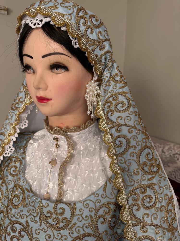 المسدح الهاشمي موديل باللون السماوي كل الفخامة