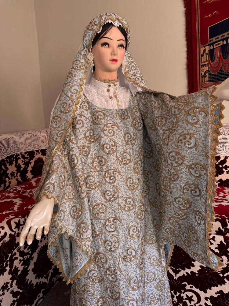 المسدح الهاشمي موديل باللون السماوي كل الفخامة