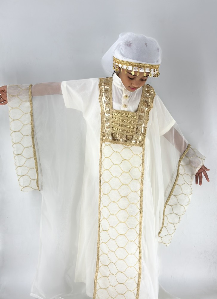 لبس حجازي ذهبي (5قطع)
