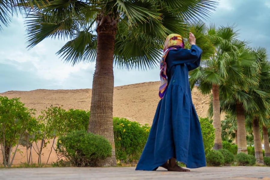 Long Navy Summer Dress For Any Occasion