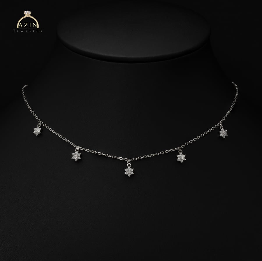 Delicate Choker Necklace | 925 Sterling Silver